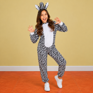 disfraz zebra- talla m nina
